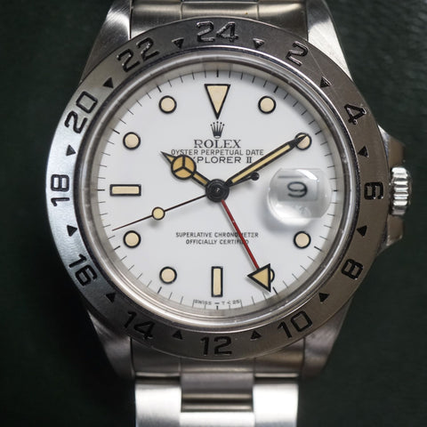 1989 Rolex Explorer 2 16570 "Chicchi Di Mais"