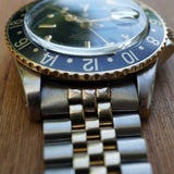 SOLD- 1973 Rolex GMT Two Tone 1675
