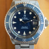 1984 Tudor Submariner 76100 Blue dial lollipop