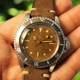 SOLD- 1961 Tudor Submariner 7928 Chapter Ring Tropical Dial