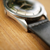 SOLD- 1960s Wittnauer Tuxedo dial dress watch
