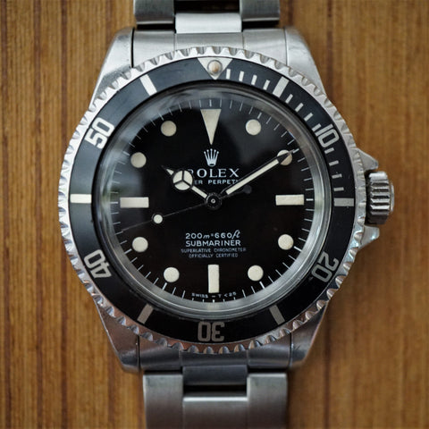 SOLD- 1968 Rolex Submariner 5512 "Meters First"