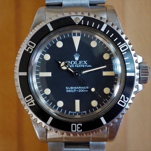 1982 Rolex Submariner 5513 Maxi Dial Mk5 Invertedsix