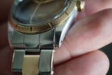SOLD- 1966 Rolex Zephyr Two Tone 1008 Gilt Tropical dial