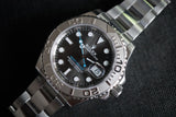 SOLD- 2019 Rolex Yachtmaster Rhodium Dial 116622