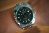 SOLD- 2008 Rolex Milgauss 116400V Box and Papers