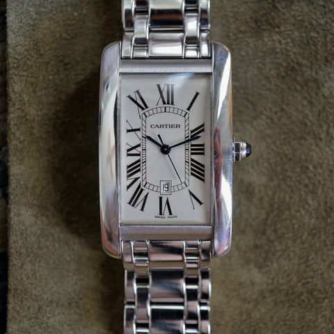 2002 Cartier Tank Americaine XL Solid Gold