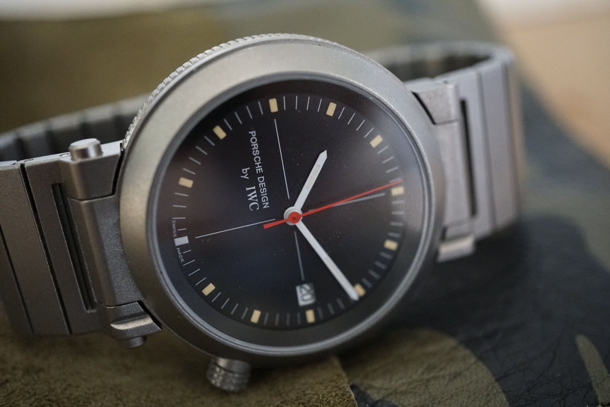 IWC Porsche Design Titanium Compass 3511 Invertedsix