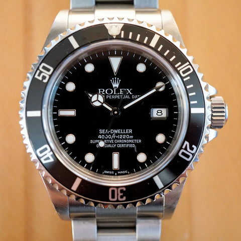 2002 Rolex Sea Dweller 16600 Complete Set